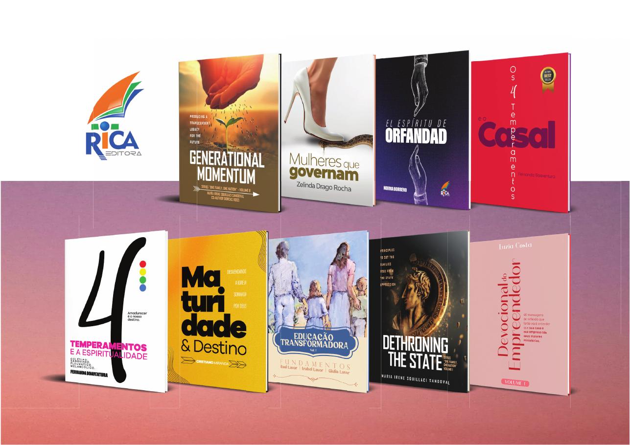 Projetos editoriais e capas de livros