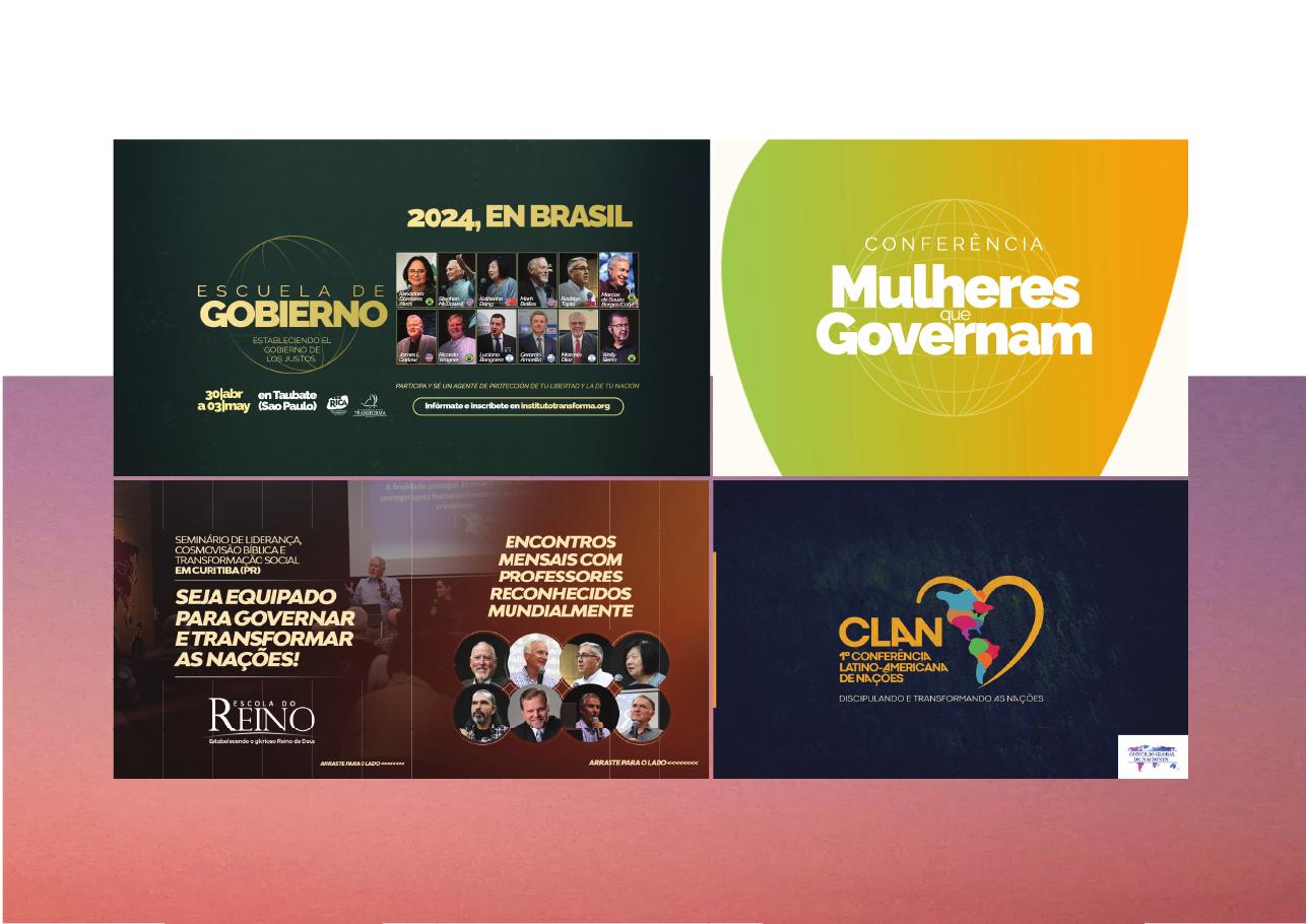 Campanhas e comunicação para eventos